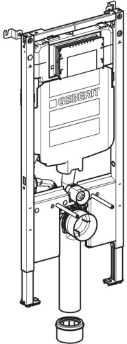Geberit Asma Klozet için Geberit DuoFix Elemanı, 114 Cm, Sigma Gömme Rezervuar 8 Cm ile - 111796002 - 2