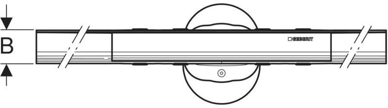 Geberit Cleanline50 Duş Kanalı - 154446KS2 - 3