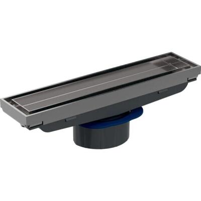 Geberit duş kanalı CleanLine, karo döşenebilir: Müşteriye özel / Fırçalanmış paslanmaz çelik - 1