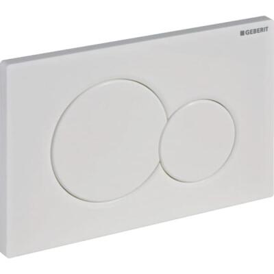 Geberit kumanda kapağı Sigma01, 2 kademeli deşarj için: Beyaz - 1
