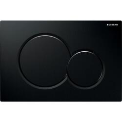 Geberit kumanda kapağı Sigma01, 2 kademeli deşarj için: Siyah RAL 9005 - GEBERİT