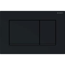Geberit kumanda kapağı Sigma30, 2 kademeli deşarj için: siyah, mat siyah - GEBERİT