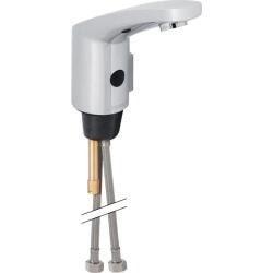 Geberit lavabo bataryası Type 185, pilli: Parlak krom, Mikser=Mikserli ve kollu - GEBERİT