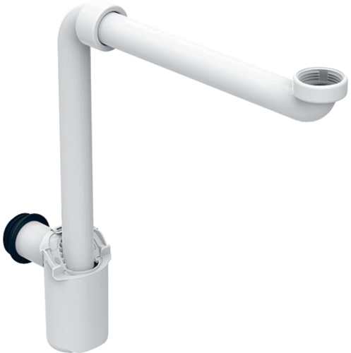 Geberit Lavabo için Geberit Sifon, Yer Tasarruflu Model, Yatay Çıkış - 151116111 - 1