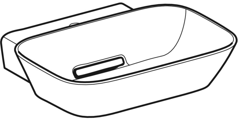 Geberit One Cleandrain Kabuk Şekilli Çanak Lavabo - 505050001 - 2