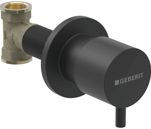 Geberit Taharet Fonksiyonlu Klozet için Geberit Sıva Altı Kesme Vanası, Yuvarlak - 616004141 - 1