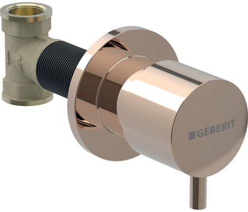 Geberit Taharet Fonksiyonlu Klozet için Geberit Sıva Altı Kesme Vanası, Yuvarlak - 616004QA1 - GEBERIT