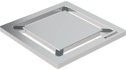 Geberit Cleanpoint Yer Süzgeci Izgarası, Köşeli, 8 X 8 Cm - 154312001 - GEBERIT