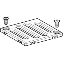 Geberit vidalanabilir ızgara, 8 x 8 cm - 2