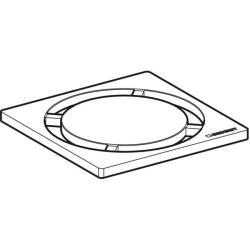 Geberit yer süzgeci ızgarası Circle, 8 x 8 cm - 2