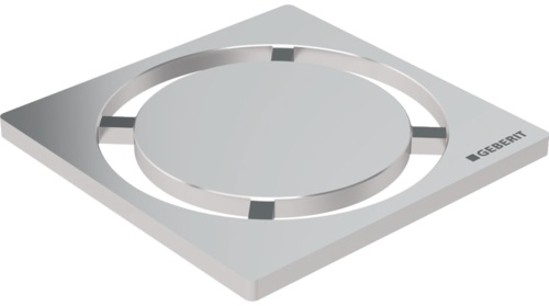 Geberit Cleanpoint Yer Süzgeci Izgarası, Yuvarlak, 8 X 8 Cm - 154311001 - 1