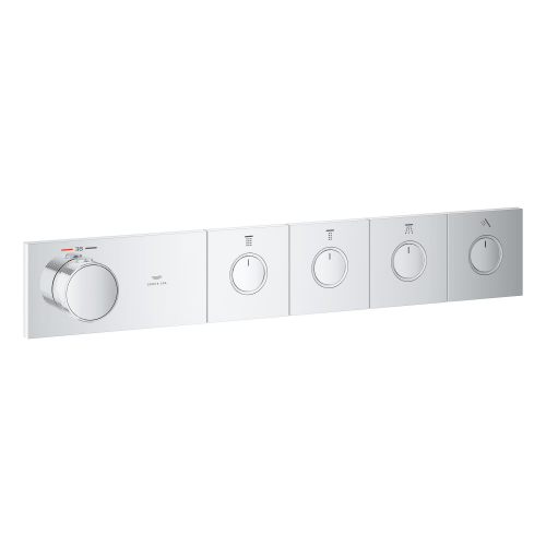 Gizli montaj için 4 vanalı termostat - 2