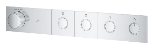Gizli montaj için 4 vanalı termostat - 4