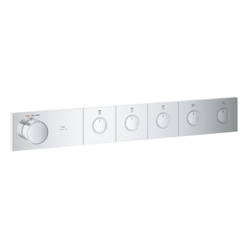 Gizli montaj için 5 vanalı termostat - 2