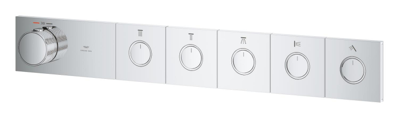 Gizli montaj için 5 vanalı termostat - 4