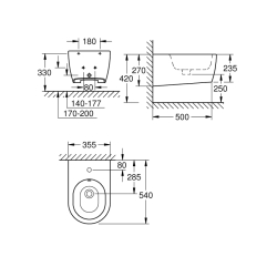 Grohe Essence Asma Bide - 3957400H - 2