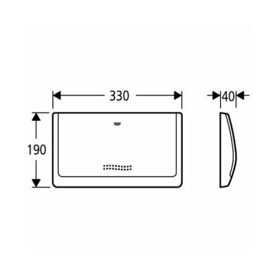 Grohe 6-9 Lt. Gömme Rezervuar Kapağı - 37053P00 - 2