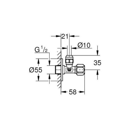 Grohe Ara Musluk Filtreli 1/2