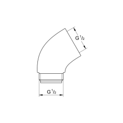 Grohe Adaptör 1/2 X 1/2