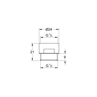 Grohe Akış Limitleyici - 45282000 - 2