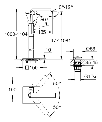 Grohe Allure - 23856DL1 - 4