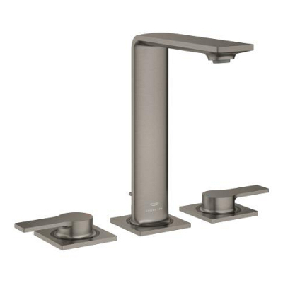 Grohe Allure 3 Delikli Ankastre Lavabo Bataryası, Fırçalı Sert Grafit - 20188AL1 - 1