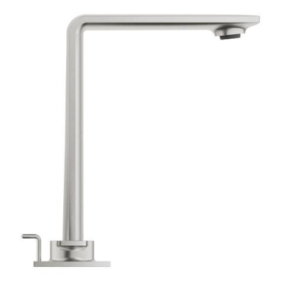Grohe Allure 3 Delikli Ankastre Lavabo Bataryası, Paslanmaz Çelik - 20188DC1 - 2