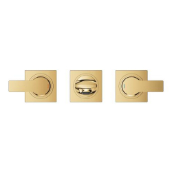 Grohe Allure 3 Delikli Ankastre Lavabo Bataryası (Sıva Üstü Grubu), Altın - 20189GL2 - 3