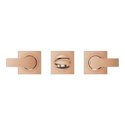Grohe Allure 3 Delikli Ankastre Lavabo Bataryası (Sıva Üstü Grubu), Bakır - 20189DA2 - 3