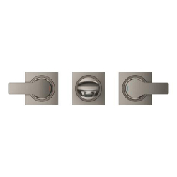 Grohe Allure 3 Delikli Ankastre Lavabo Bataryası (Sıva Üstü Grubu), Fırçalı Sert Grafit - 20189AL2 - 3