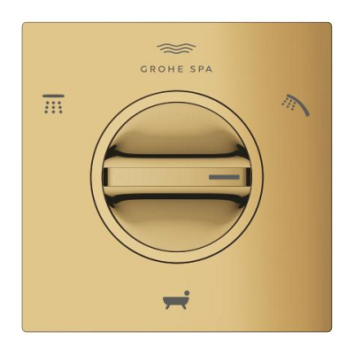 Grohe Allure 3 Yönlü Yönlendirici (Sıva Üstü Grubu), Altın - 19590GL1 - 3