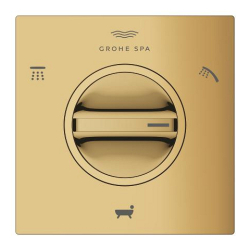 Grohe Allure 3 Yönlü Yönlendirici (Sıva Üstü Grubu), Altın - 19590GL1 - 3