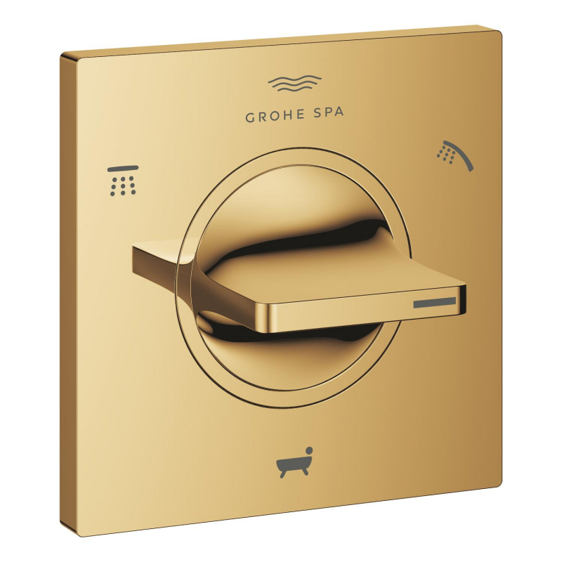 Grohe Allure 3 Yönlü Yönlendirici (Sıva Üstü Grubu), Altın - 19590GL1 - 2