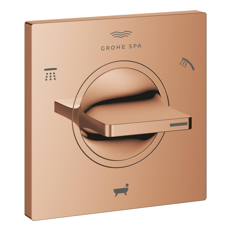 Grohe Allure 3 Yönlü Yönlendirici (Sıva Üstü Grubu), Bakır - 19590DA1 - 2