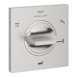 Grohe Allure 3 Yönlü Yönlendirici (Sıva Üstü Grubu), Paslanmaz Çelik - 19590DC1 - GROHE