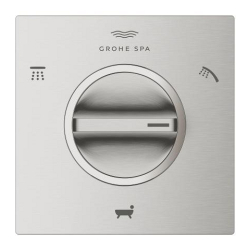 Grohe Allure 3 Yönlü Yönlendirici (Sıva Üstü Grubu), Paslanmaz Çelik - 19590DC1 - 3