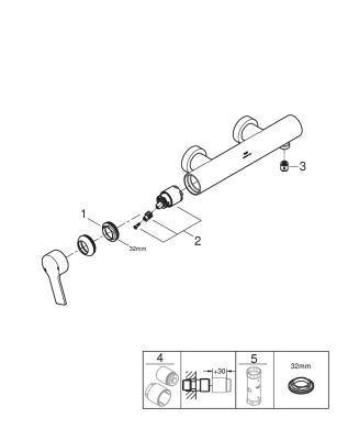 Grohe Allure - 32846DL1 - 2