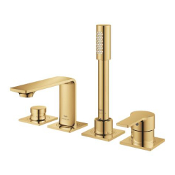 Grohe Allure 4 Delikli Ankastre Küvet Bataryası, Altın - 19316GL1 - 3