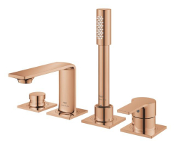 Grohe Allure 4 Delikli Ankastre Küvet Bataryası, Bakır - 19316DA1 - 3