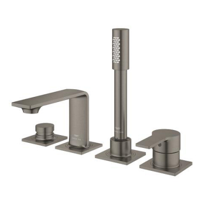 Grohe Allure 4 Delikli Ankastre Küvet Bataryası, Fırçalı Sert Grafit - 19316AL1 - 3