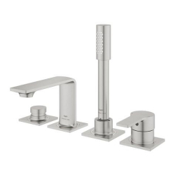 Grohe Allure 4 Delikli Ankastre Küvet Bataryası, Paslanmaz Çelik - 19316DC1 - 3