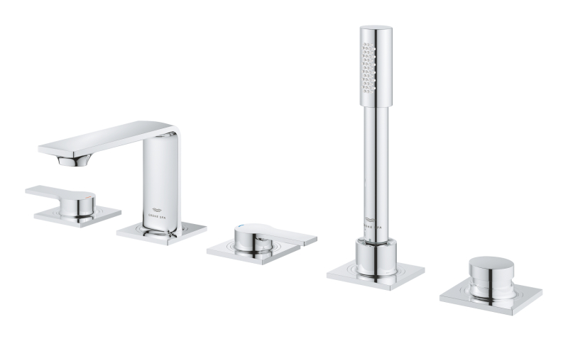 Grohe Allure 5 Delikli Küvet Bataryası - 25221001 - 3