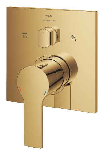 Grohe Allure Ankastre Banyo Bataryası (3 Yollu, Sıva Üstü Grubu), Altın - 29176GL1 - 3