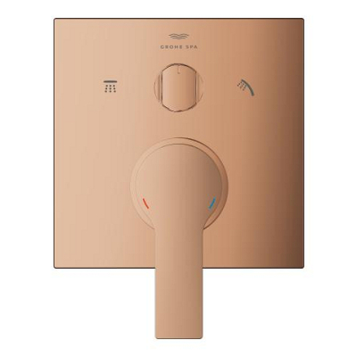 Grohe Allure Ankastre Banyo Bataryası (3 Yollu, Sıva Üstü Grubu), Bakır - 29176DA1 - 2