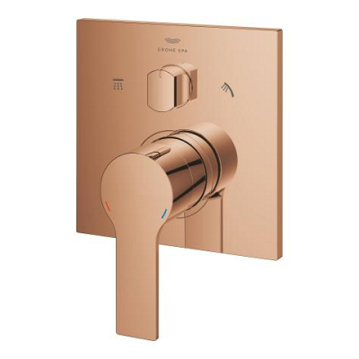 Grohe Allure Ankastre Banyo Bataryası (3 Yollu, Sıva Üstü Grubu), Bakır - 29176DA1 - 3