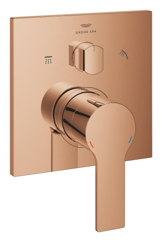 Grohe Allure Ankastre Banyo Bataryası (3 Yollu, Sıva Üstü Grubu), Bakır - 29176DA1 - 1