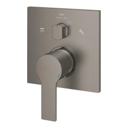 Grohe Allure Ankastre Banyo Bataryası (3 Yollu, Sıva Üstü Grubu), Fırçalı Sert Grafit - 29176AL1 - 3