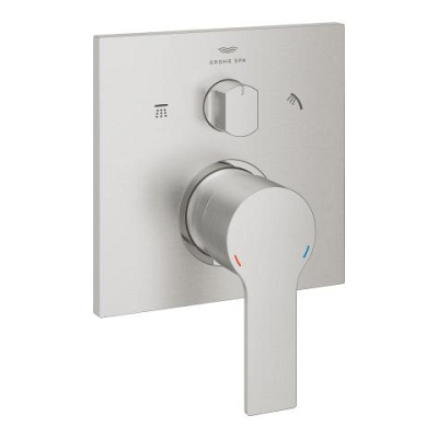 Grohe Allure Ankastre Banyo Bataryası (3 Yollu, Sıva Üstü Grubu), Paslanmaz Çelik - 29176DC1 - 1