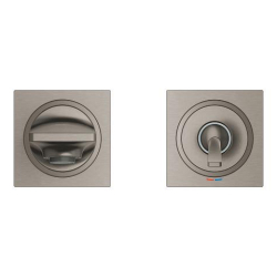 Grohe Allure Ankastre Lavabo Bataryası (Sıva Üstü Grubu), Fırçalı Sert Grafit - 19386AL2 - 3