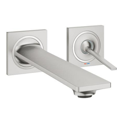 Grohe Allure Ankastre Lavabo Bataryası (Sıva Üstü Grubu), Paslanmaz Çelik - 19386DC2 - 1